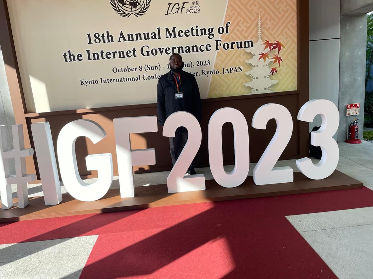 AFFED at Internet Governance Forum 2023 in Kyoto, Japan