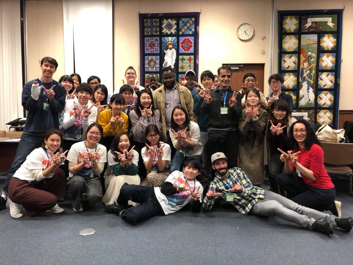 AFFED delegation group photo in Japan